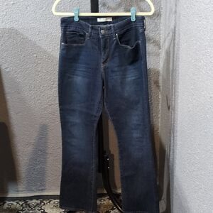 Signature by Levi Strauss Dark Blue Bootcut Jeans